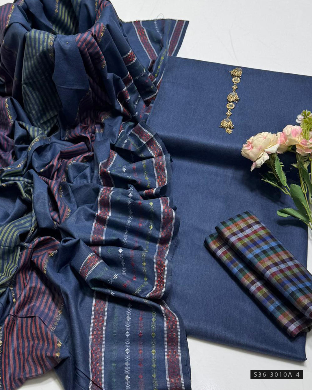 3 PC Unstitched Khaddi Dress Collection