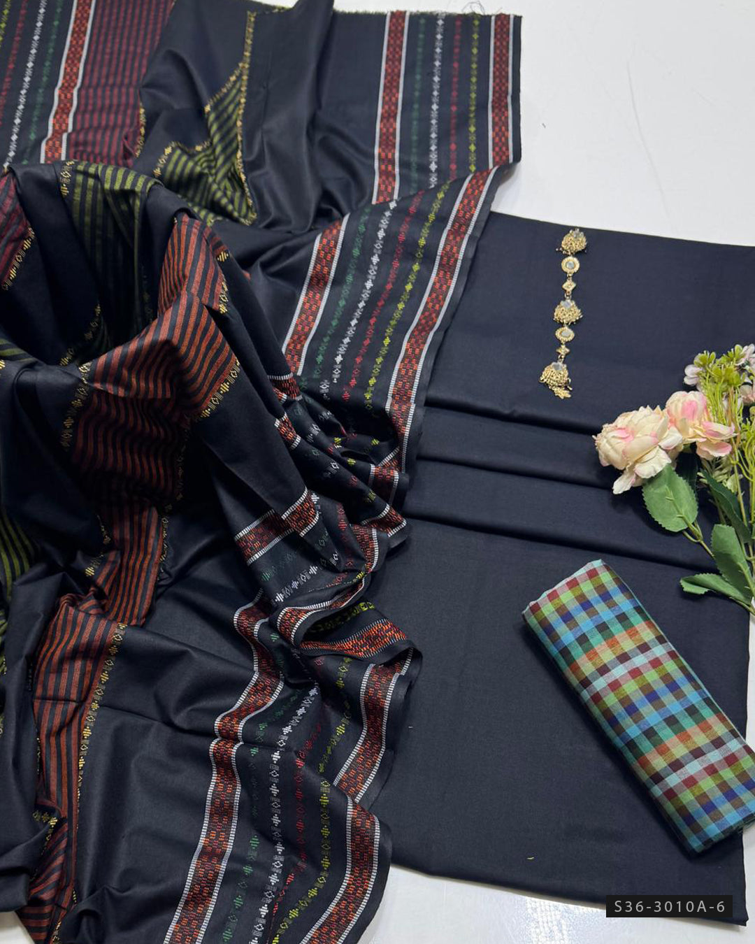 3 PC Unstitched Khaddi Dress Collection