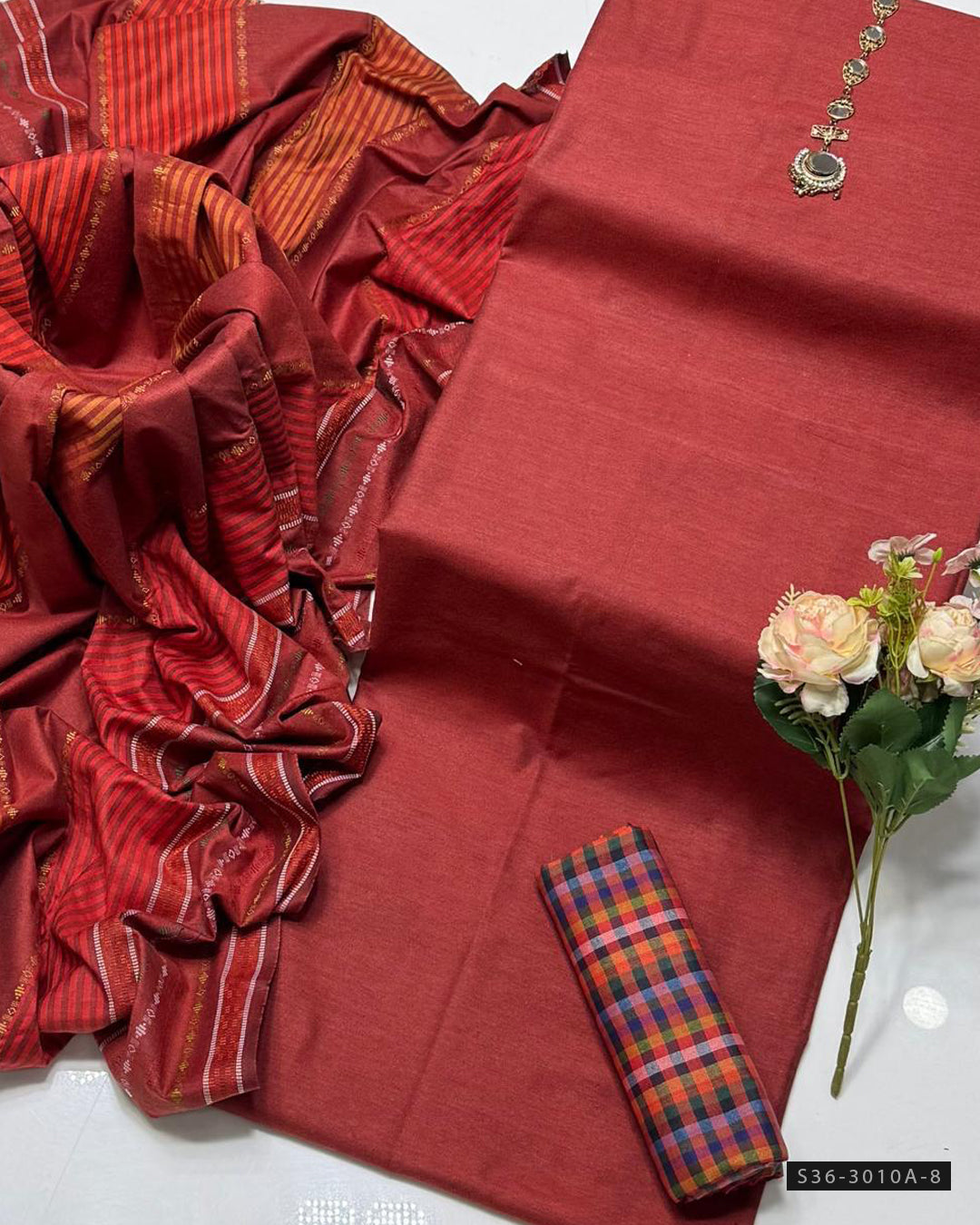 3 PC Unstitched Khaddi Dress Collection