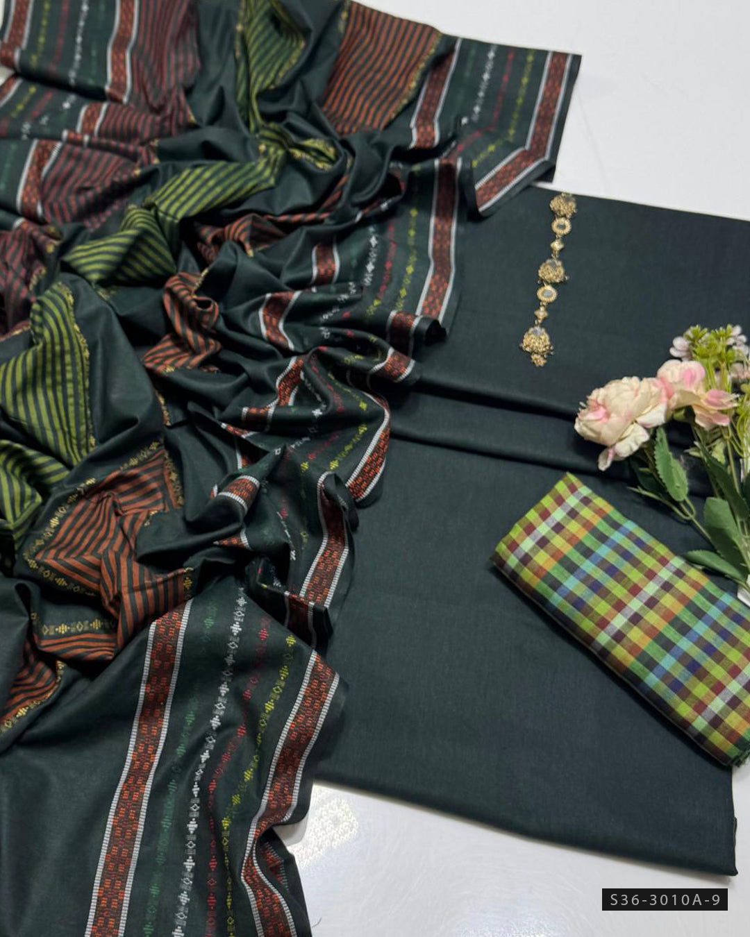 3 PC Unstitched Khaddi Dress Collection