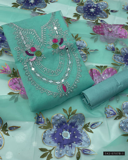 3 PC Unstitched Formal Wear Dress Collection