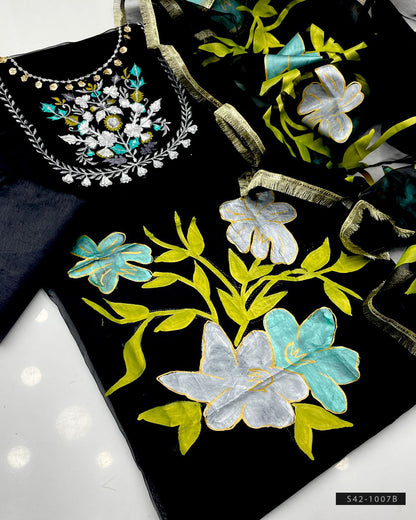 3 PC Unstitched Formal Wear Dress Collection