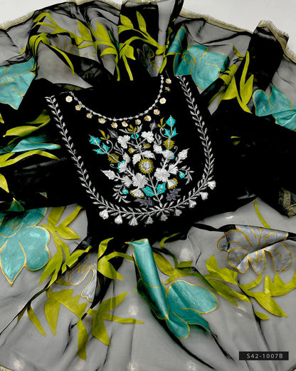 3 PC Unstitched Formal Wear Dress Collection