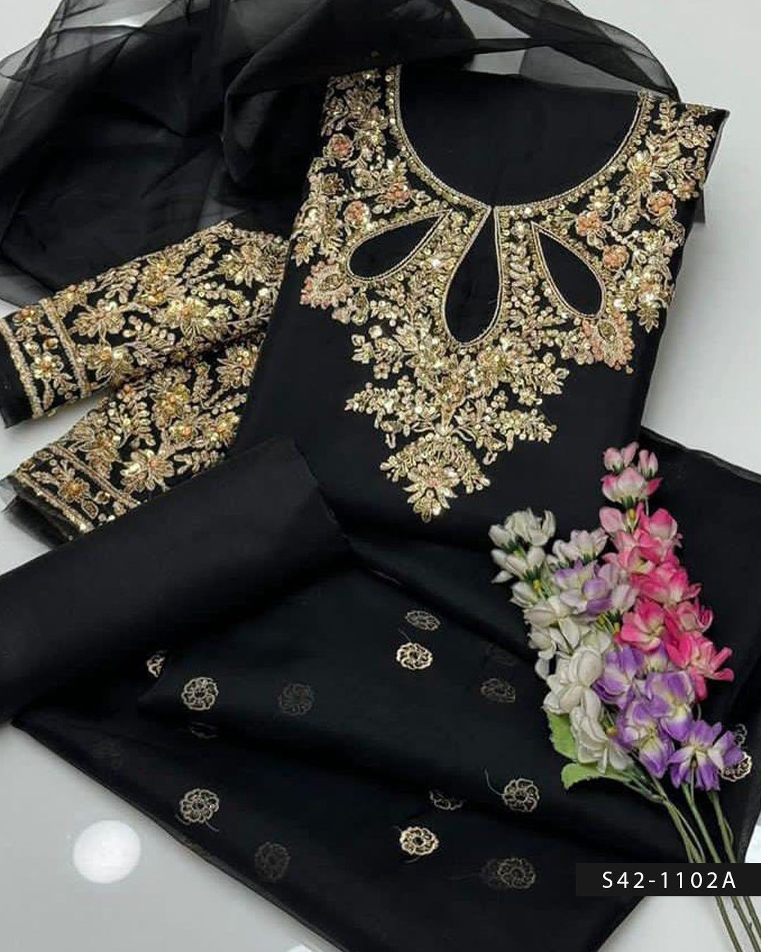 3PC Fancy Wear Dress