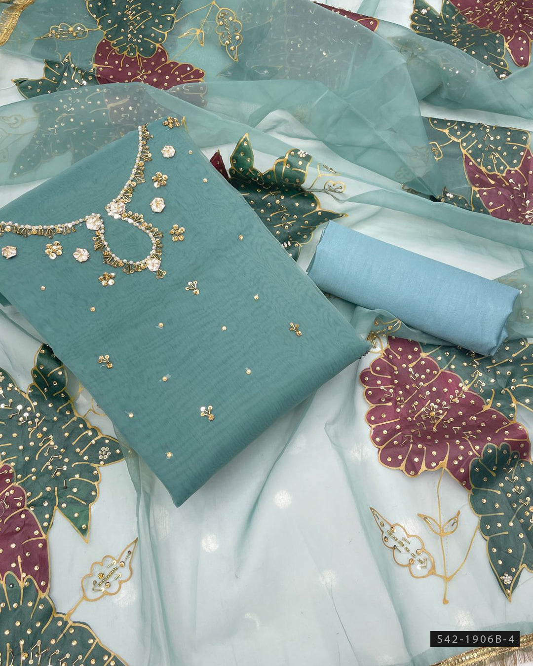 3 PC Hand Embroidered Formal Wear Collection