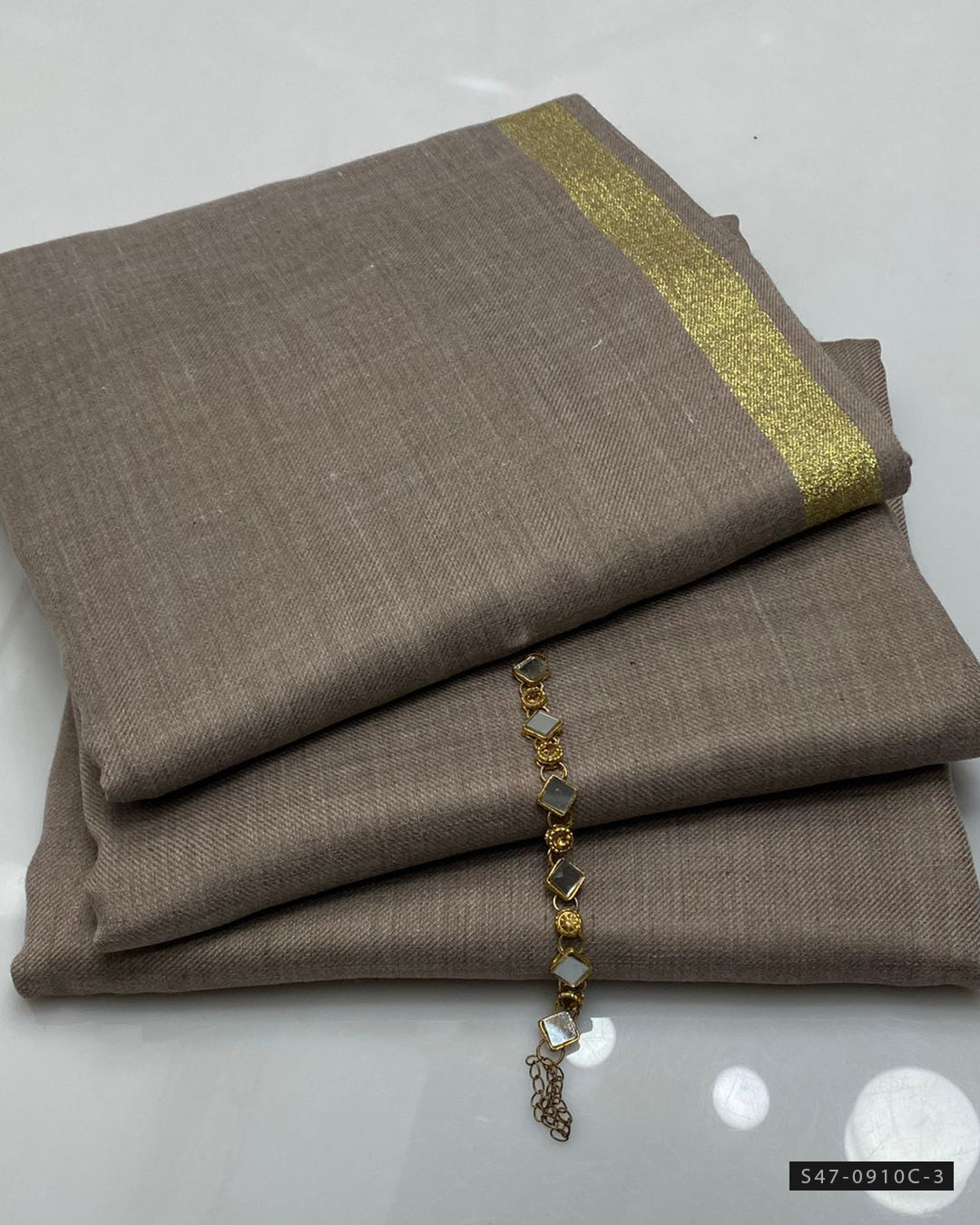 3 PC Unstitched Premium Pashmina Dress Collection