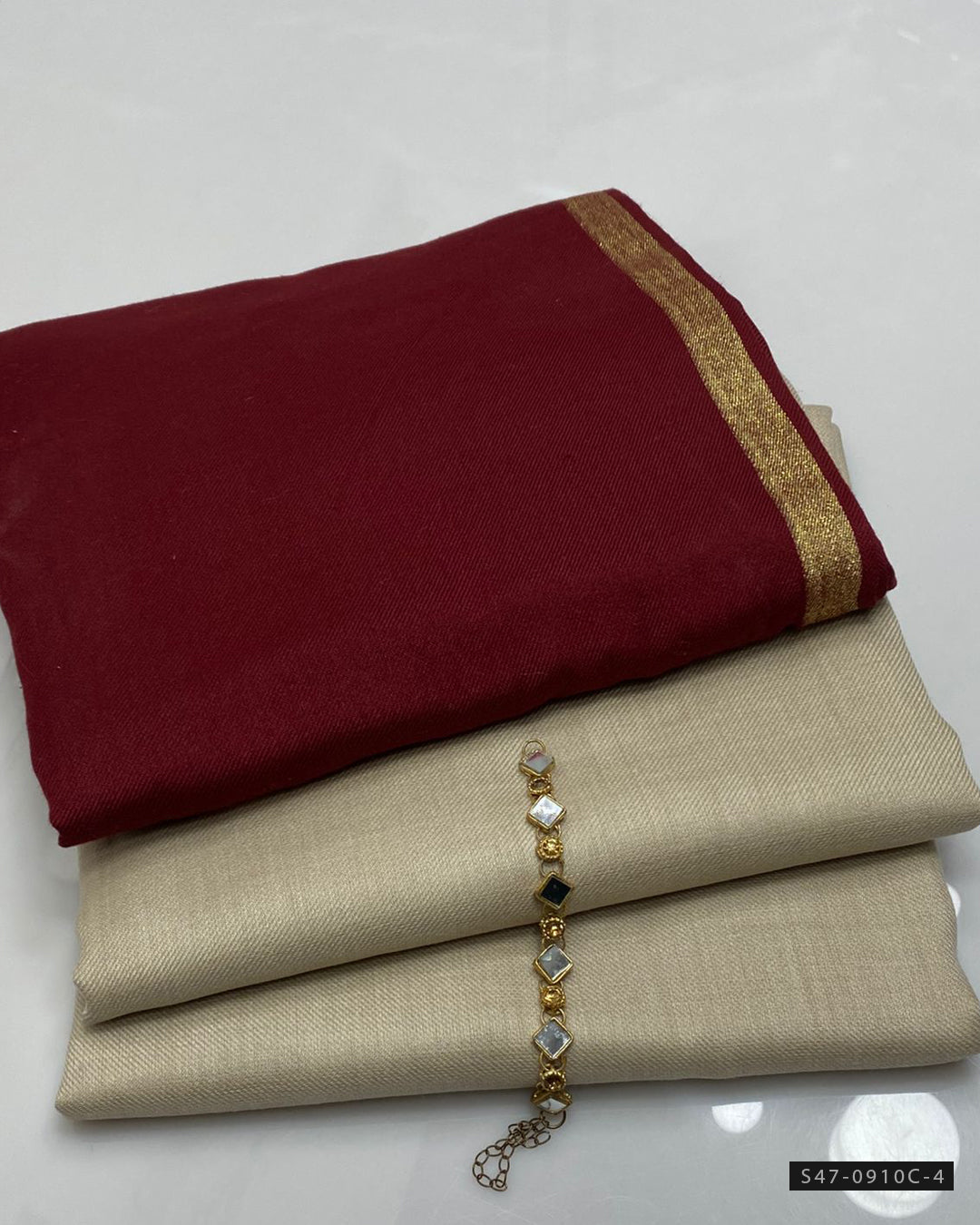 3 PC Unstitched Premium Pashmina Dress Collection