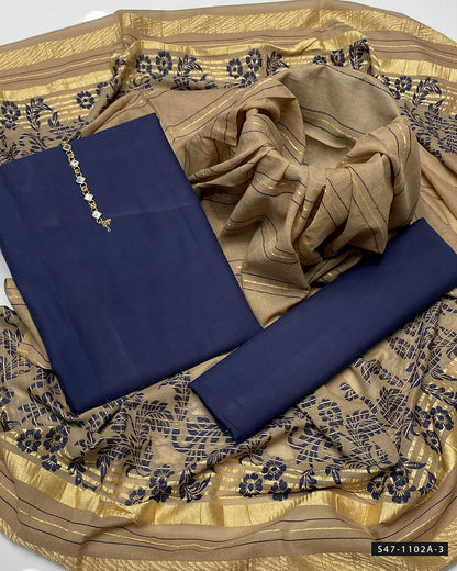 3 PC Unstitched Lawn Dress Collection