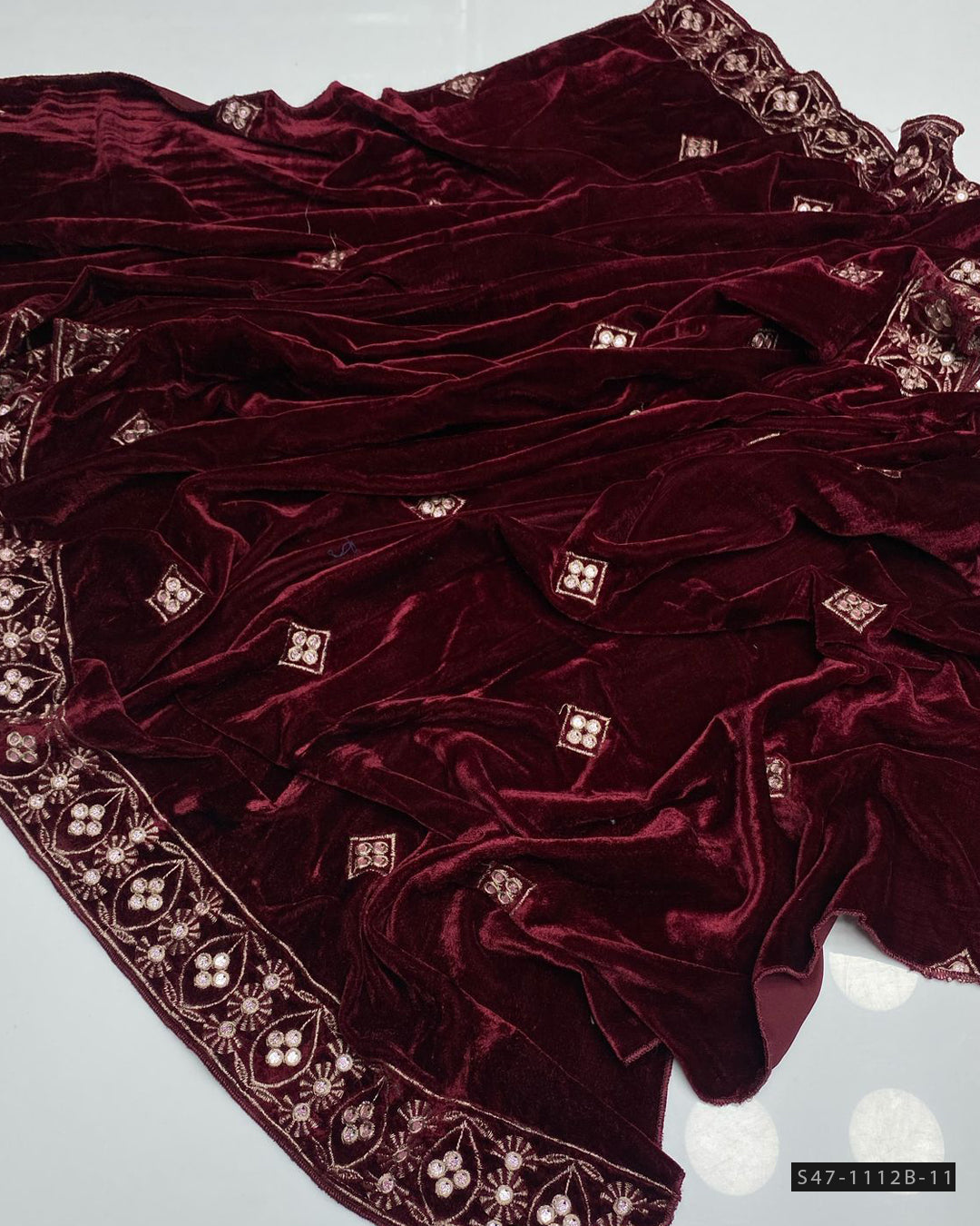 Velvet Shawls Collection - S47