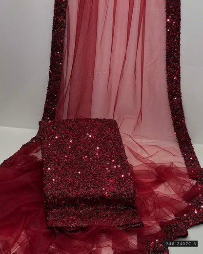 Unstitched Shimri Saree Collection (ساڑھی کولیکشن)