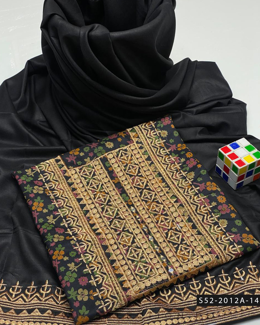 2 PC Unstitched Dhanak Marina Dress Collection