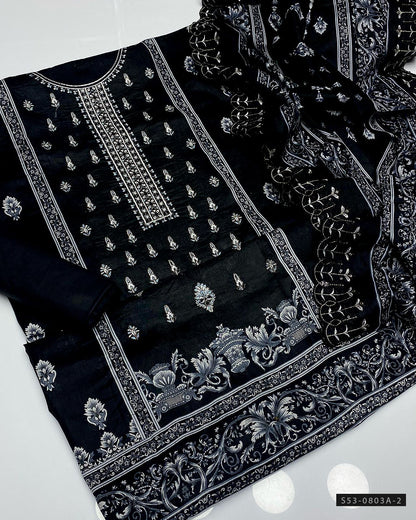 3 PC Unstitched Lawn Collection