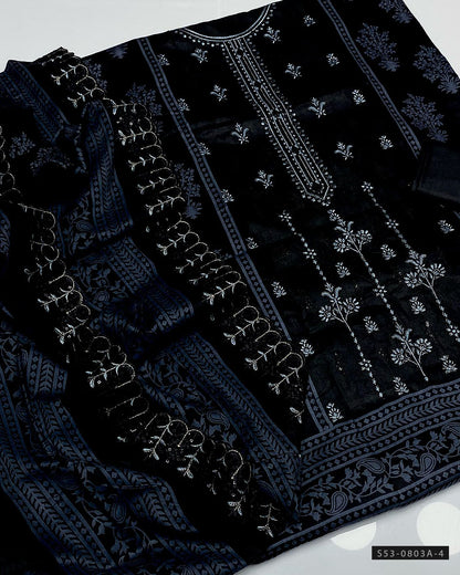 3 PC Unstitched Lawn Collection