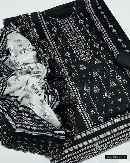 3 PC Unstitched Lawn Collection