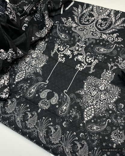 3 PC Unstitched Lawn Dress Collection