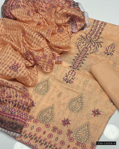3 PC Unstitched Lawn Collection