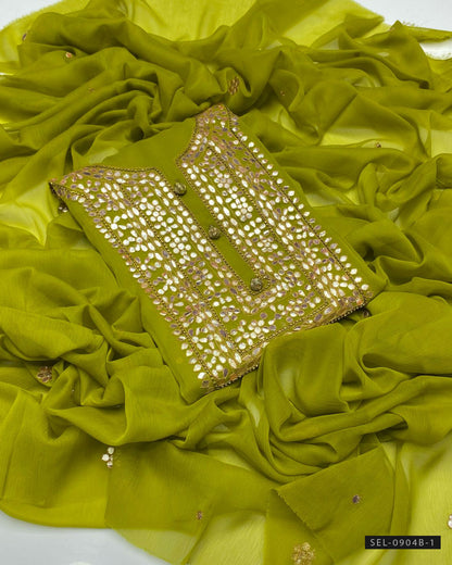 2 PC Chiffon Pasting Gotta Work Dress Collection