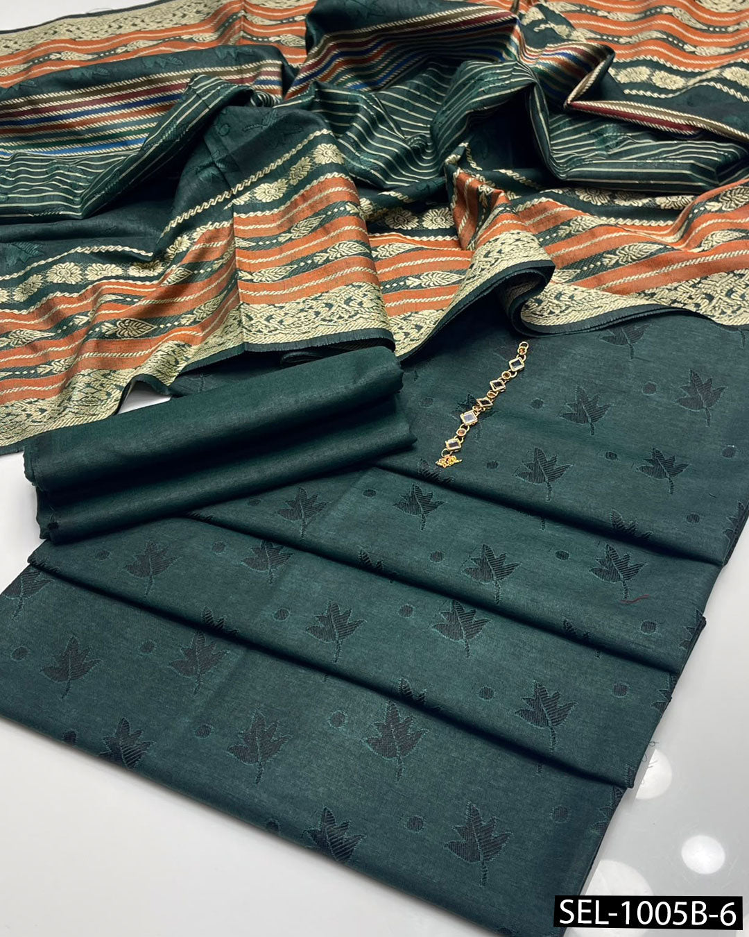 Multani Khaddi Sussi 3 PC Unstitched Winter Suit