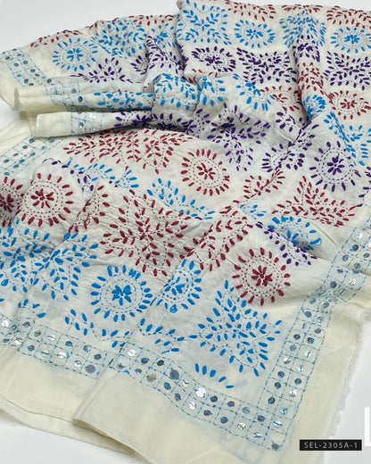 Lawn Embroidered Dupattas/Chaddars Collection