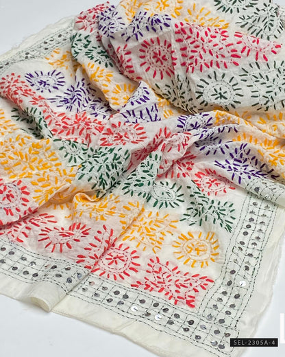 Lawn Embroidered Dupattas/Chaddars Collection