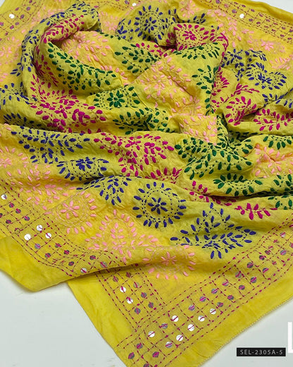 Lawn Embroidered Dupattas/Chaddars Collection