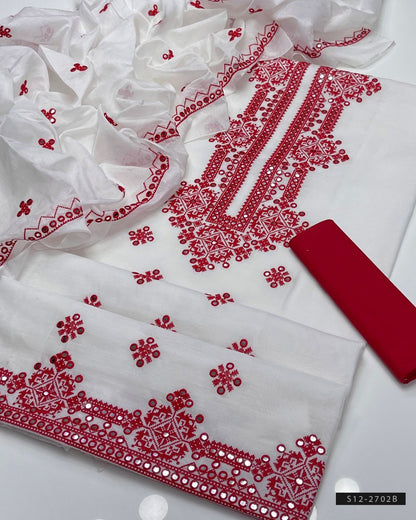 3 PC Unstitched Paper Lawn Dress collection