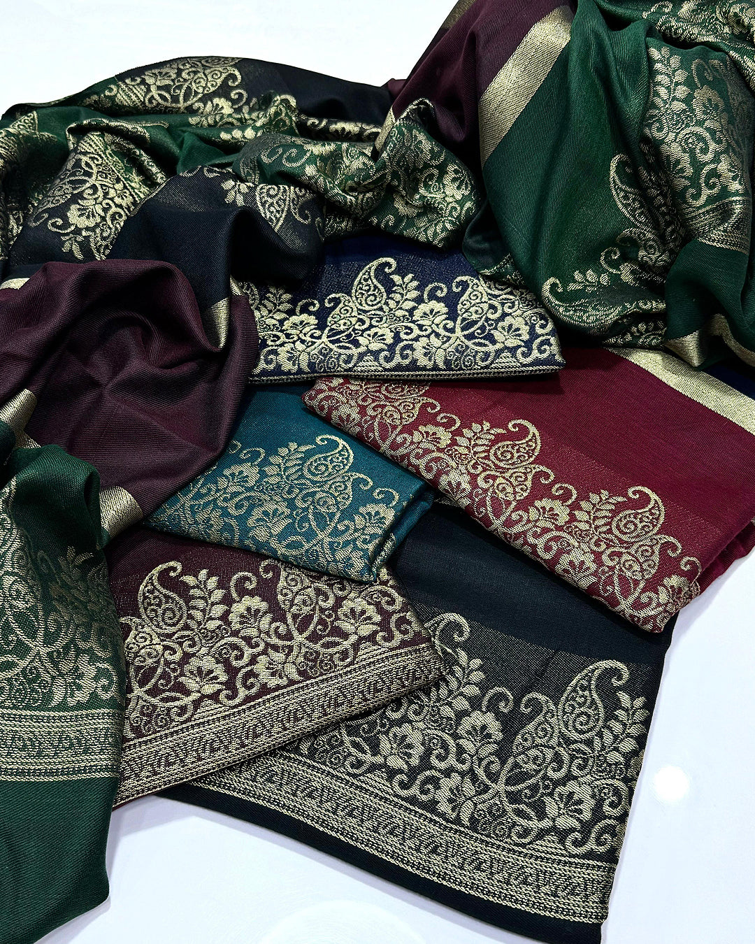 Pashmina Bnarsi Shawl's Collection