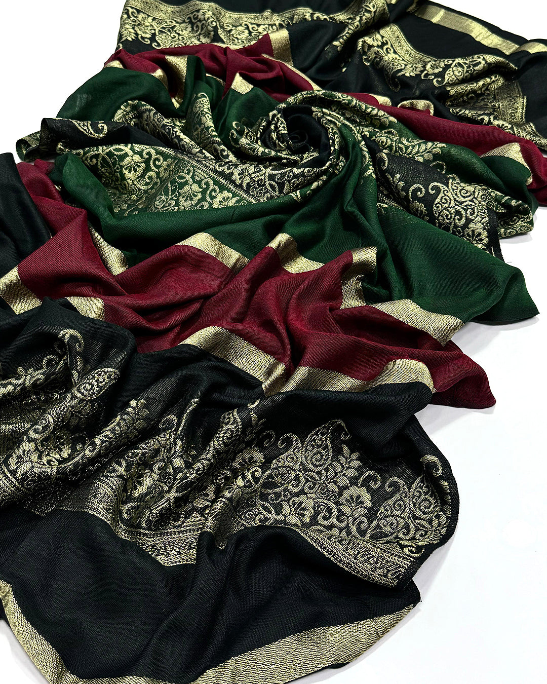 Pashmina Bnarsi Shawl's Collection