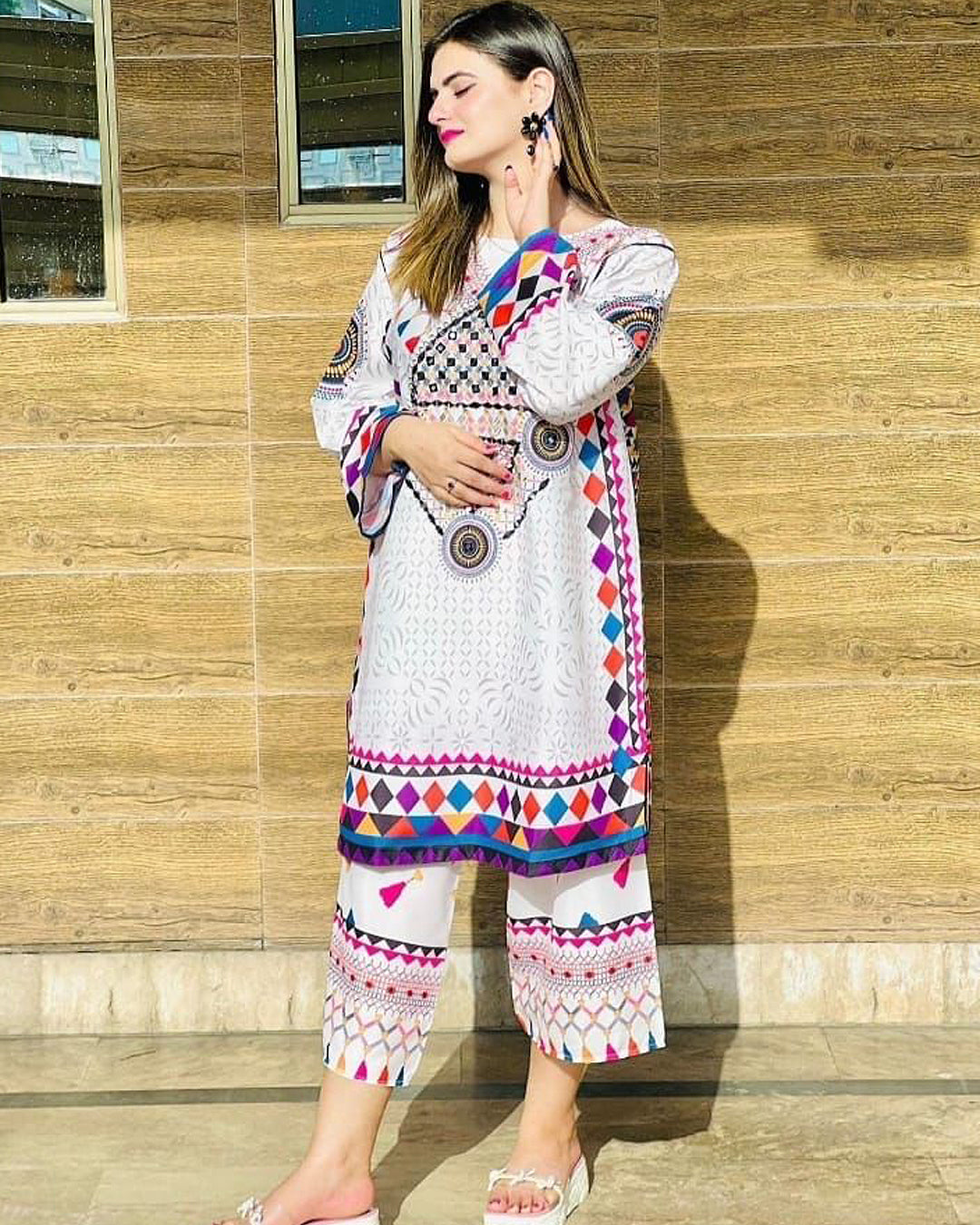 3 PC Unstitched Dhanak Sussi Dresses