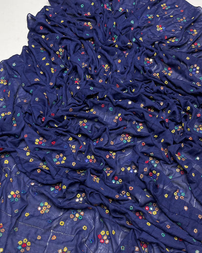 Hand Embroidered Swiss Lawn Chaddar Collection