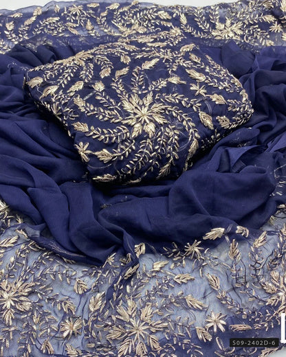 2 PC Unstitched Gotta Work Chiffon Collection