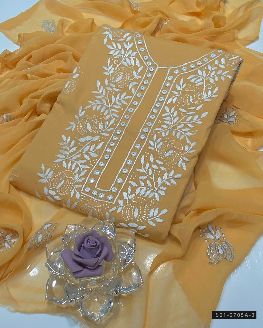 3 PC Handmade Lawn Collection