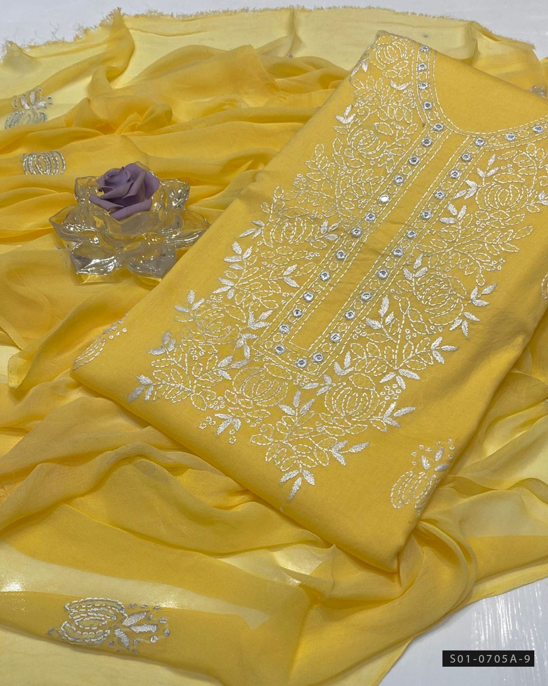 3 PC Handmade Lawn Collection
