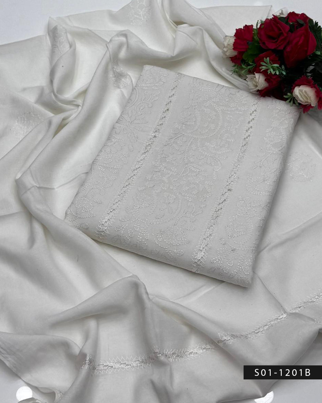 Handmade 3 PC Unstitched Lawn Dress Collection