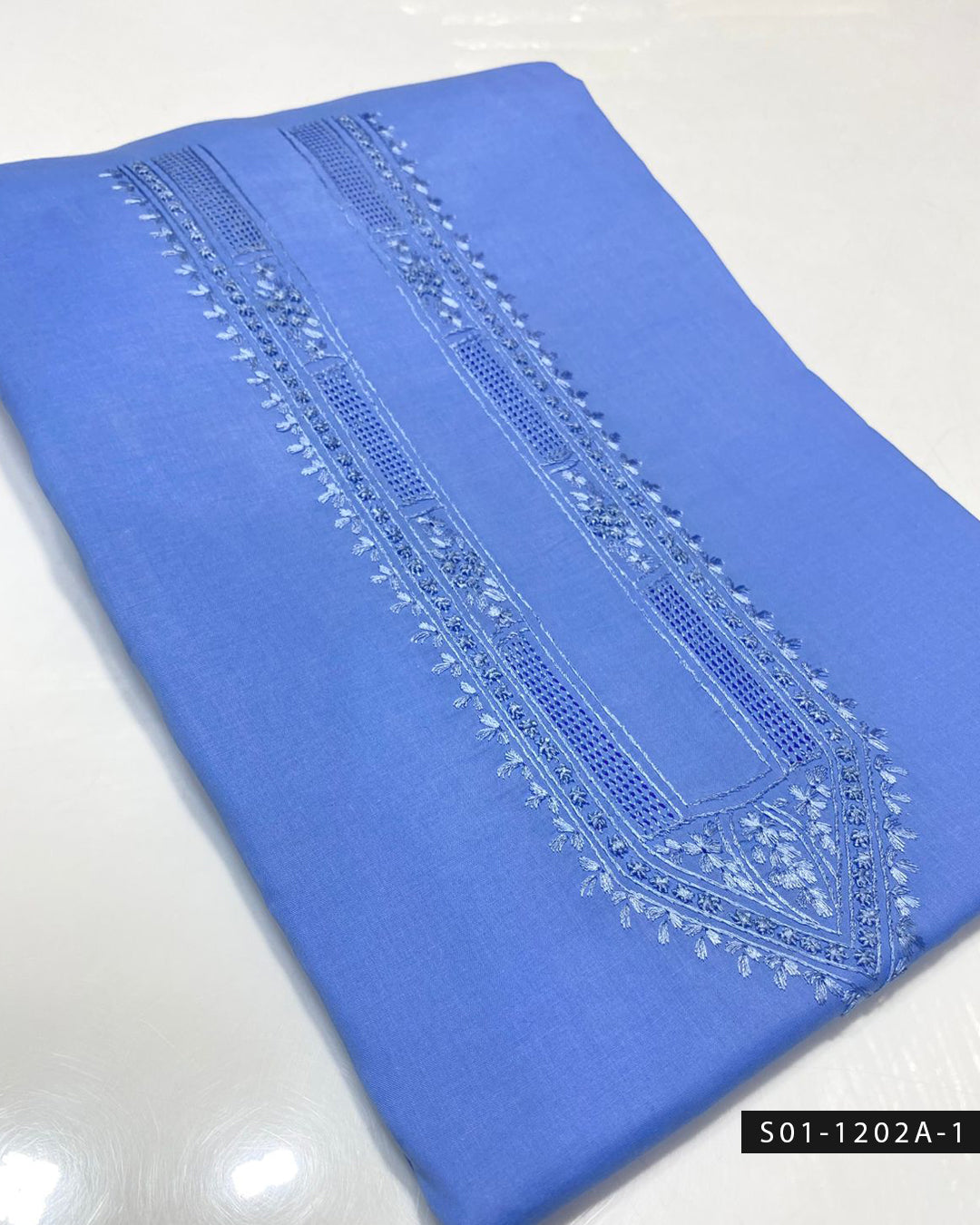 Handmade Pakka Tarkashi Cotton Shalwar Qameez for Men