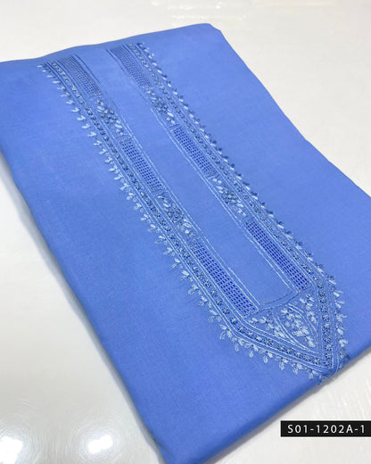 Handmade Pakka Tarkashi Cotton Shalwar Qameez for Men