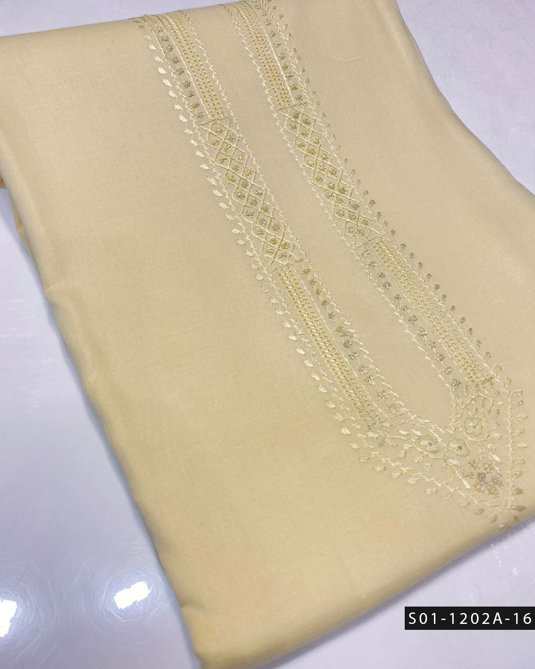 Handmade Pakka Tarkashi Cotton Shalwar Qameez for Men