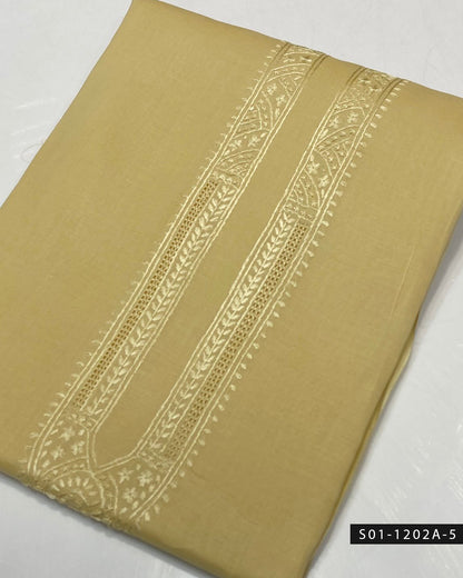 Handmade Pakka Tarkashi Cotton Shalwar Qameez for Men