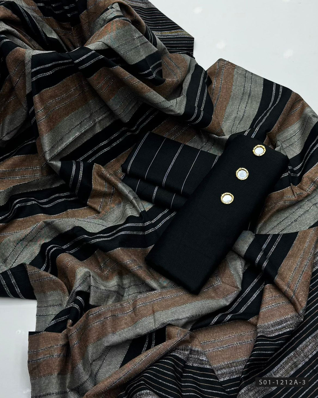 3 PC Unstitched Khaddi Susi Dress Collection