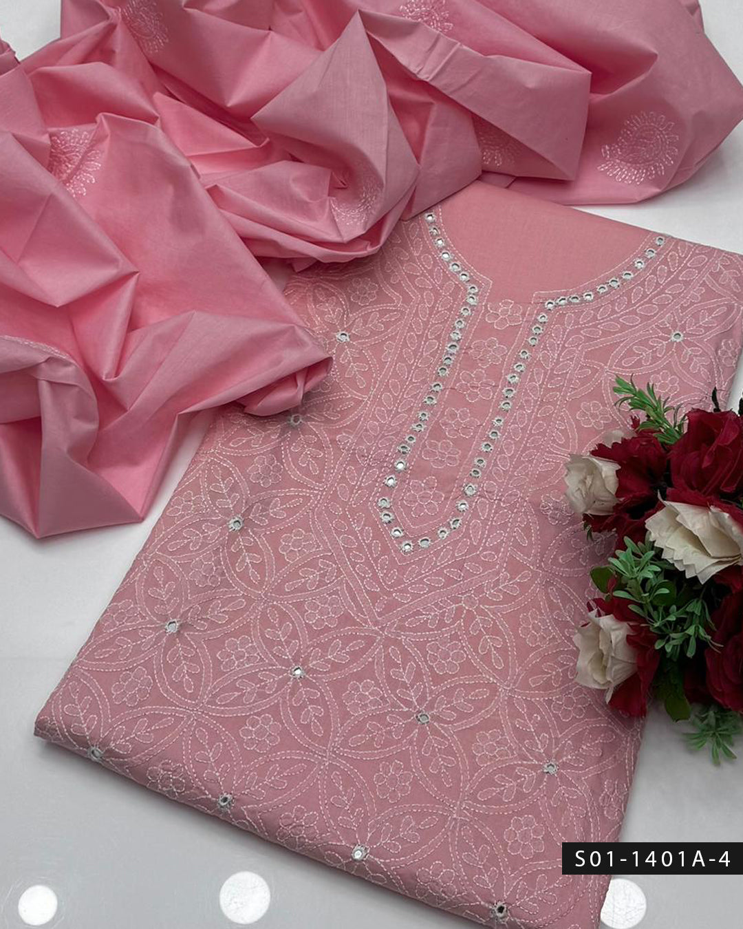 ✨ Handmade 2 PC Unstitched Lawn Dress Collection