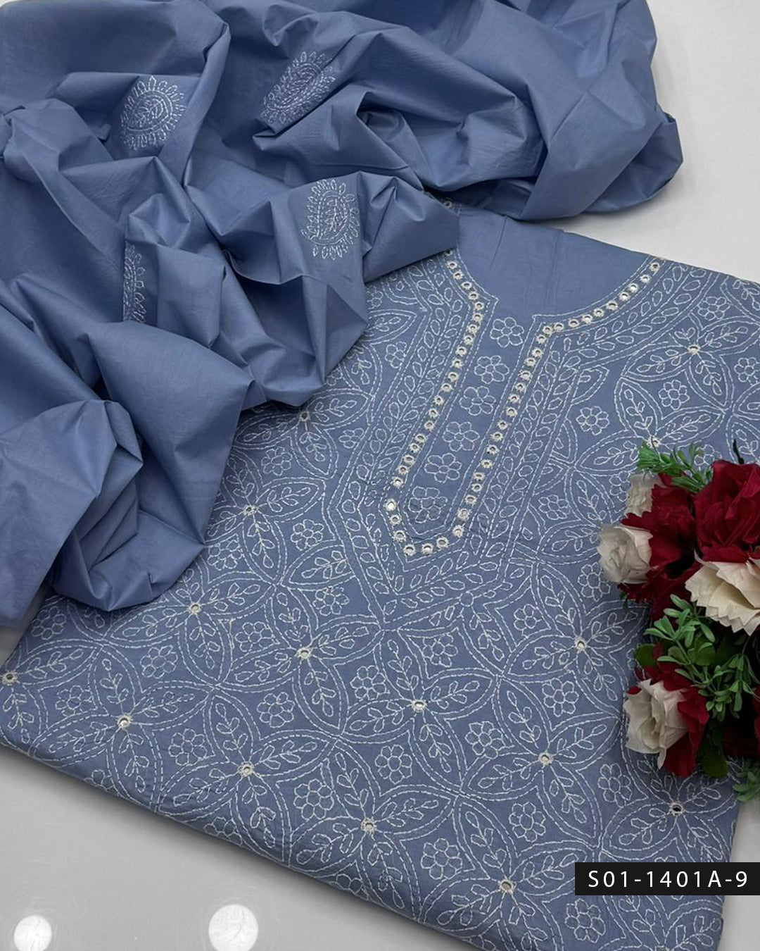 ✨ Handmade 2 PC Unstitched Lawn Dress Collection