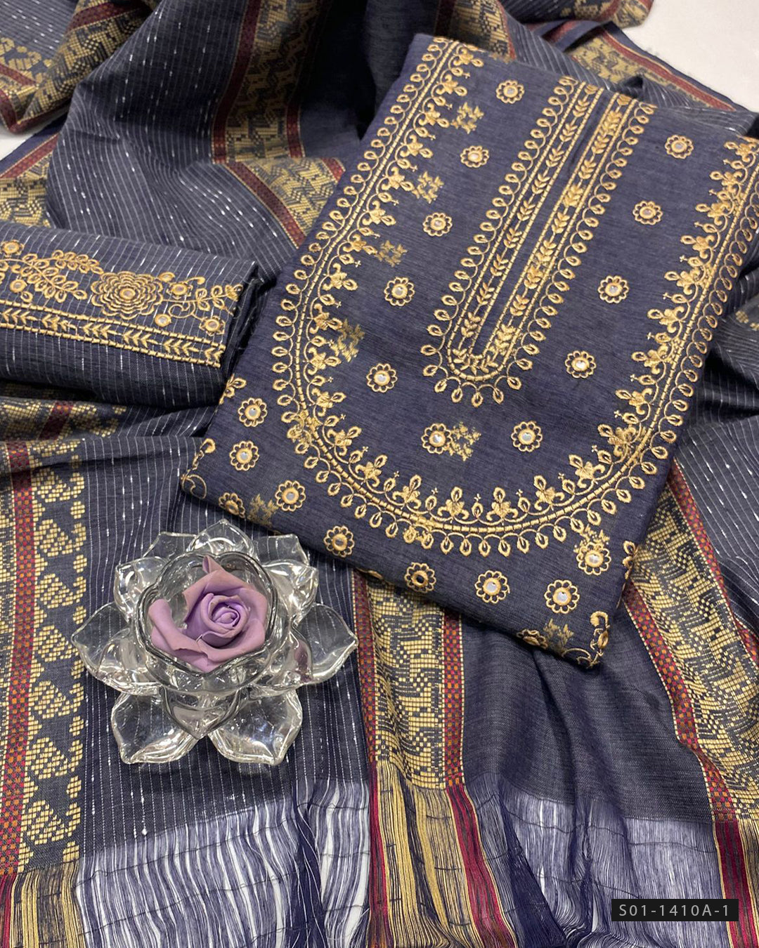 3 PC Unstitched Khaddar Susi Dress Collection