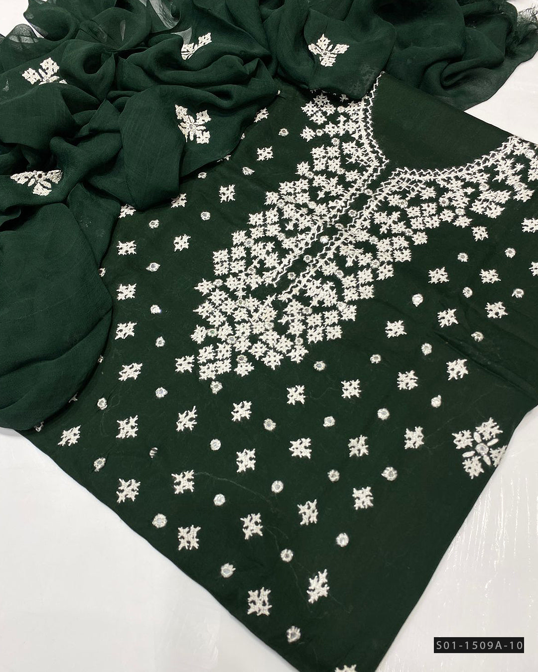 Handmade 3 PC Unstitched Lawn Dress Collection