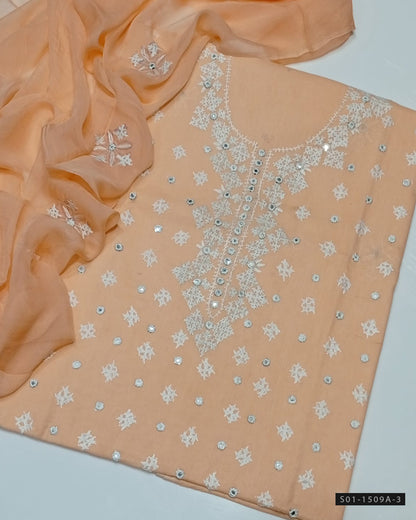 Handmade 3 PC Unstitched Lawn Dress Collection