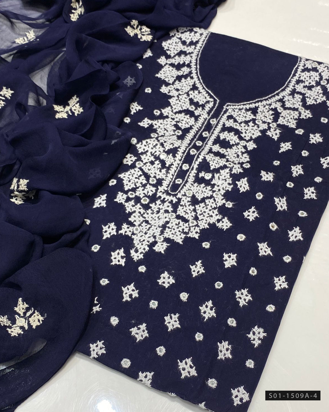 Handmade 3 PC Unstitched Lawn Dress Collection