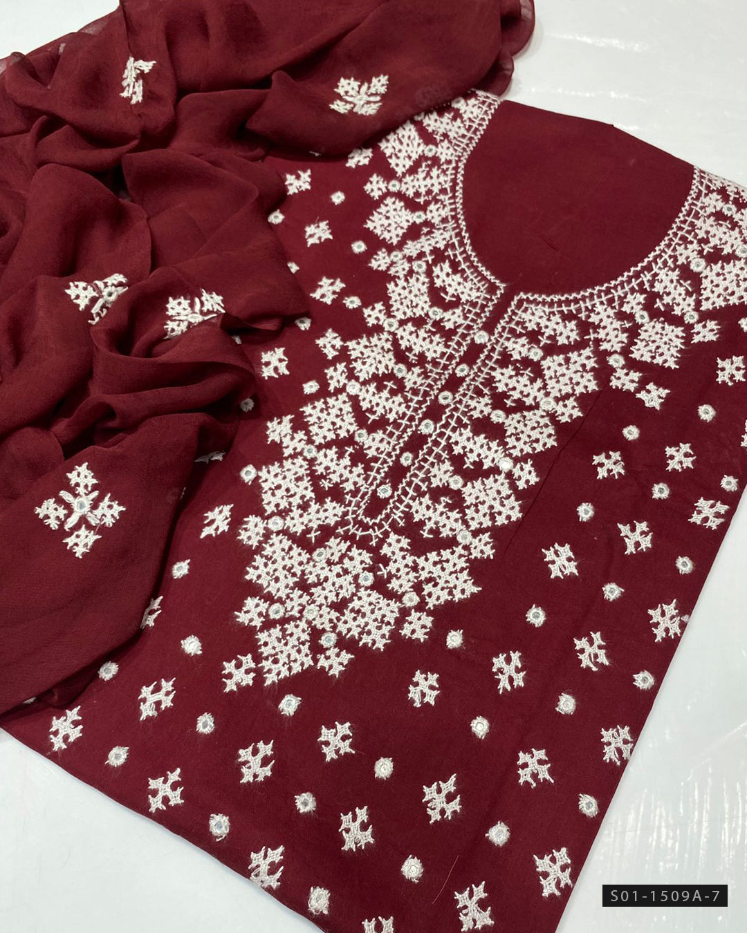 Handmade 3 PC Unstitched Lawn Dress Collection