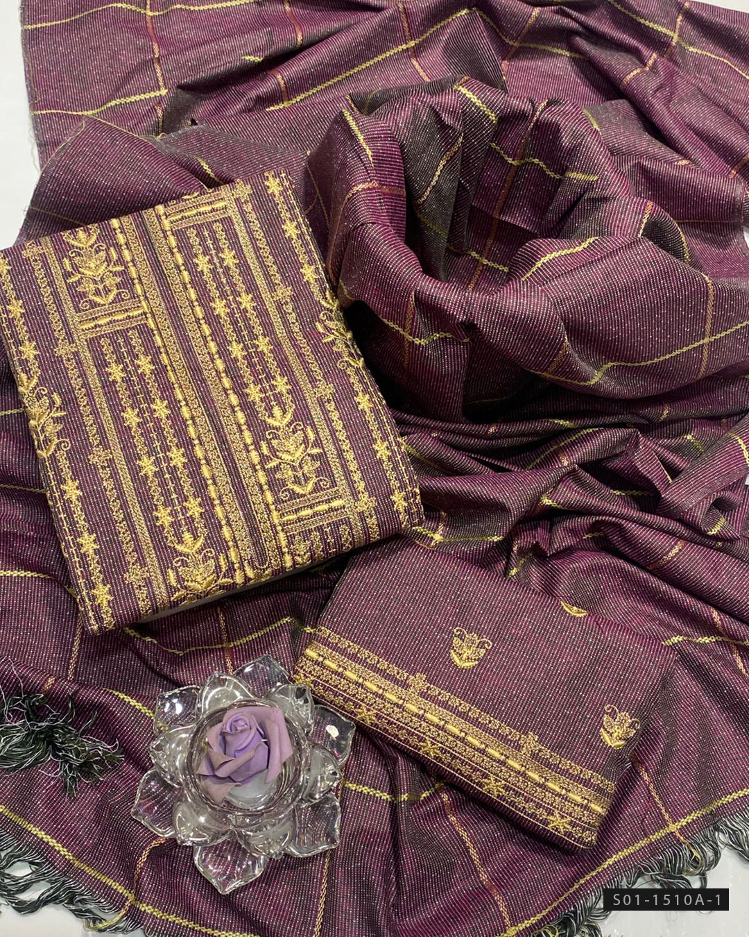 3 PC Unstitched Khaddar Dress Collection