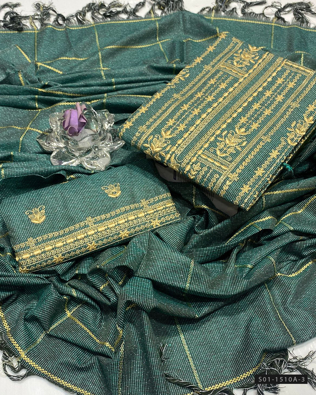 3 PC Unstitched Khaddar Dress Collection