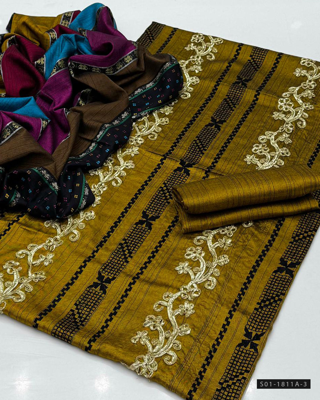 3 PC Unstitched Susi Dress Collection