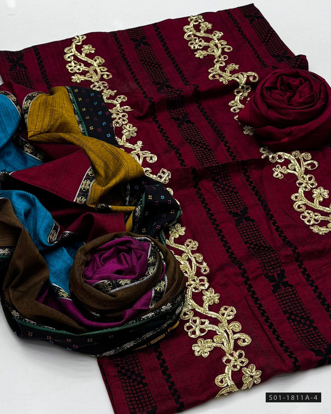 3 PC Unstitched Susi Dress Collection